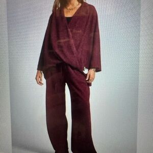 Scarlett Deep Burgundy Women's Jumpsuit
